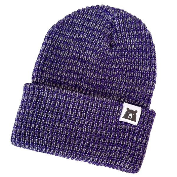 Adult Snowfall Toque - Purple Marl