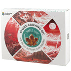 Soapstone Carving DIY Kit - Maple Leaf
