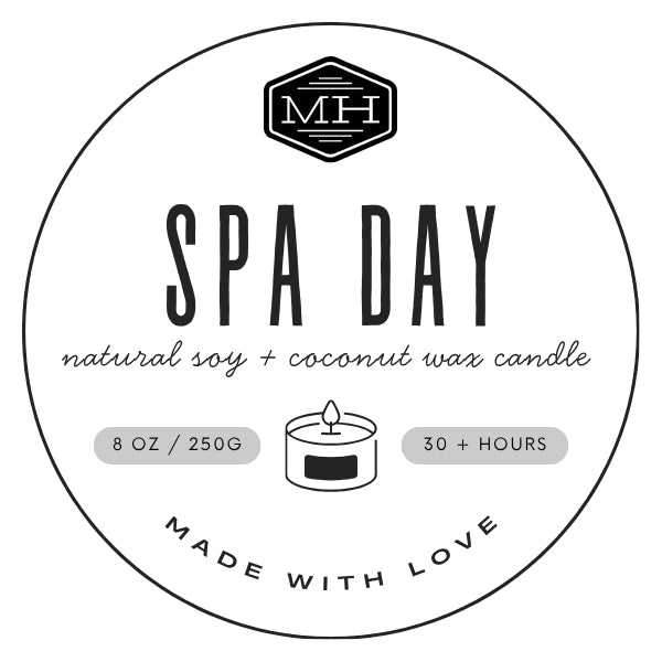 Spa Day Candle