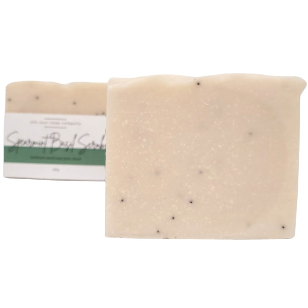 Spearmint Basil Scrub Soap