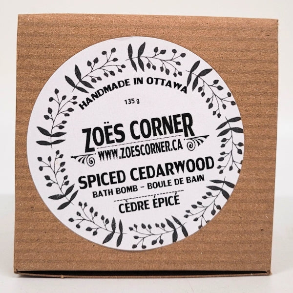Bath Bomb - Spiced Cedarwood
