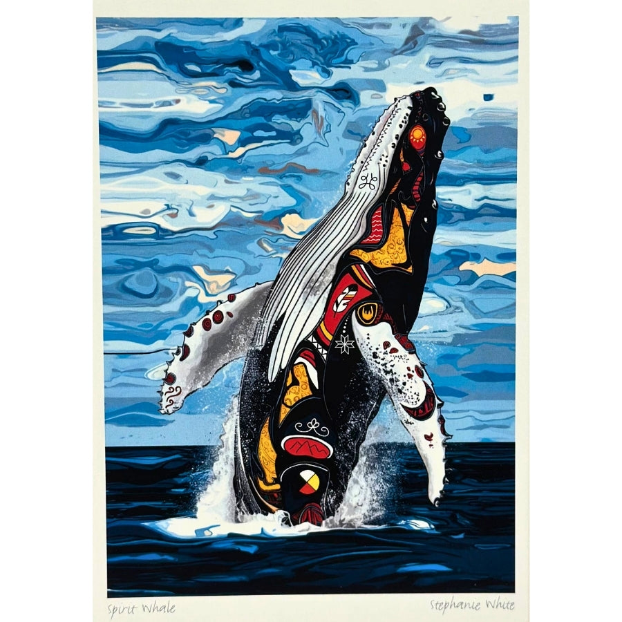 Spirit Whale Print (6" x 9"/11"x14")