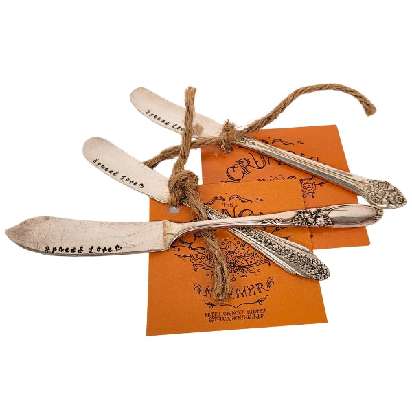 Stamped Vintage Knife - Spread Love