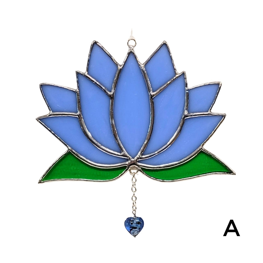 Stained Glass Lotus Flowers