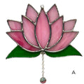 Stained Glass Lotus Flowers