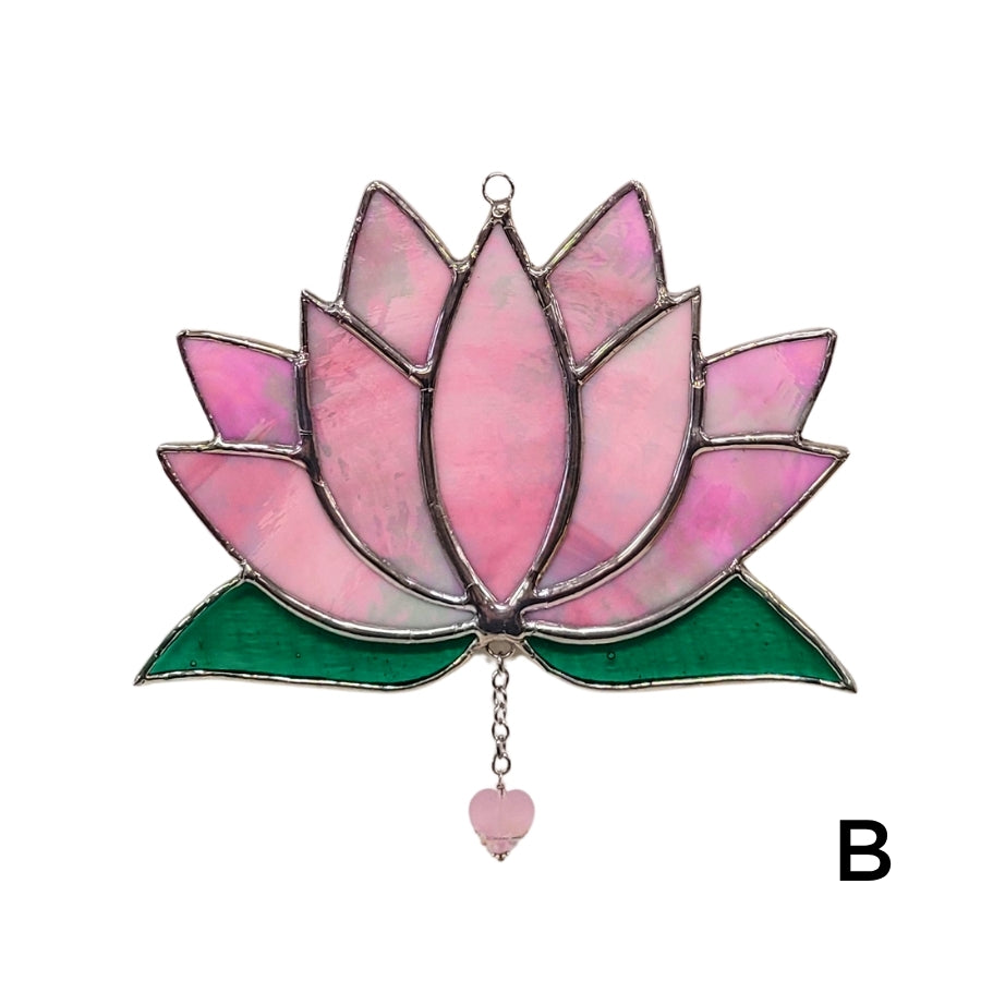 Stained Glass Lotus Flowers