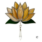 Stained Glass Lotus Flowers