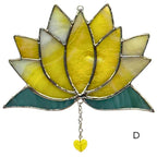 Stained Glass Lotus Flowers