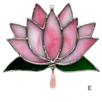 Stained Glass Lotus Flowers
