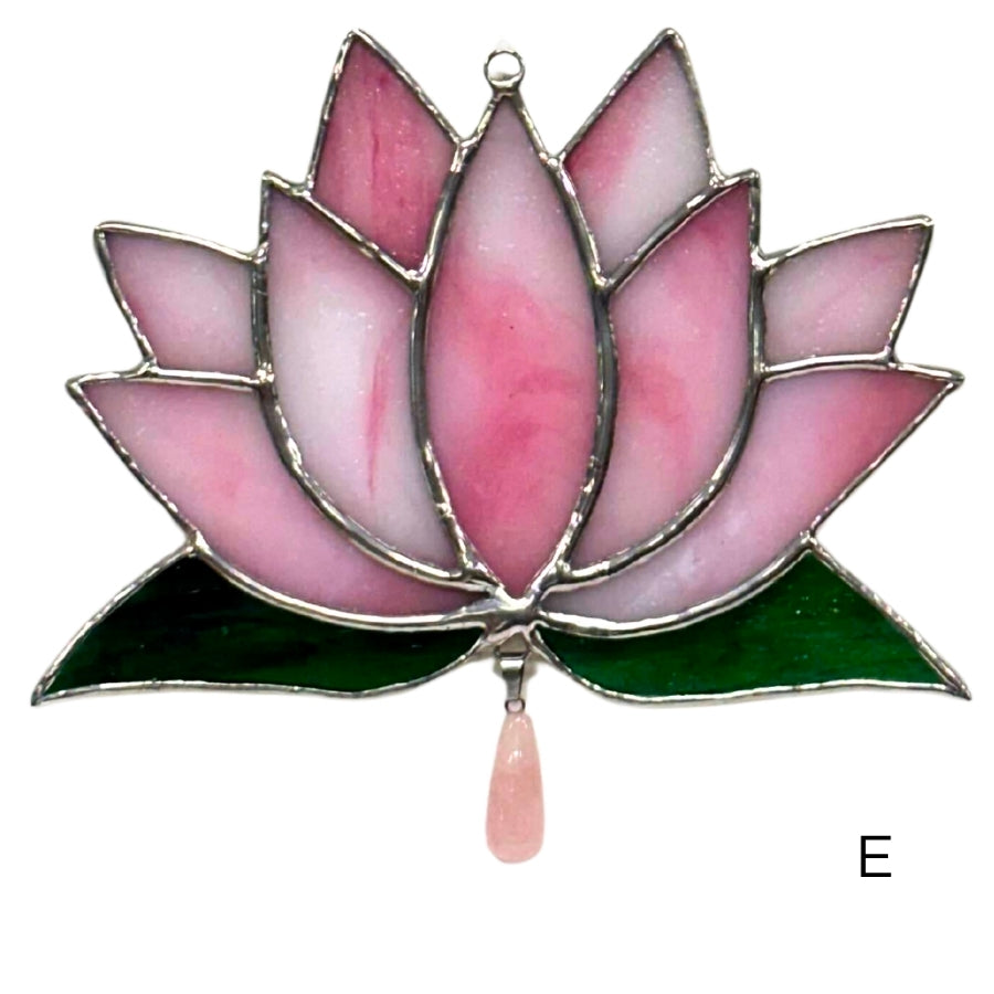 Stained Glass Lotus Flowers