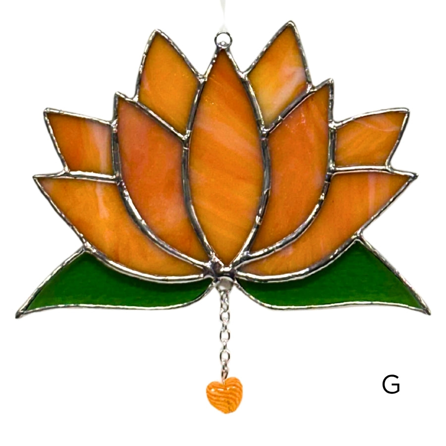 Stained Glass Lotus Flowers