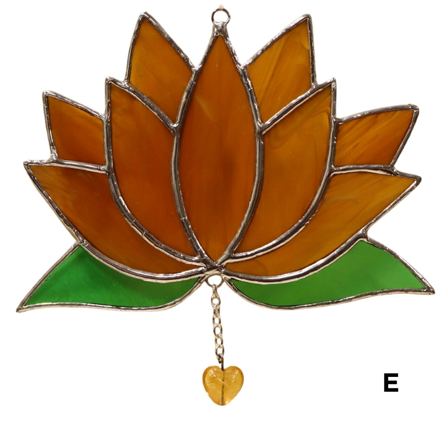 Stained Glass Lotus Flowers