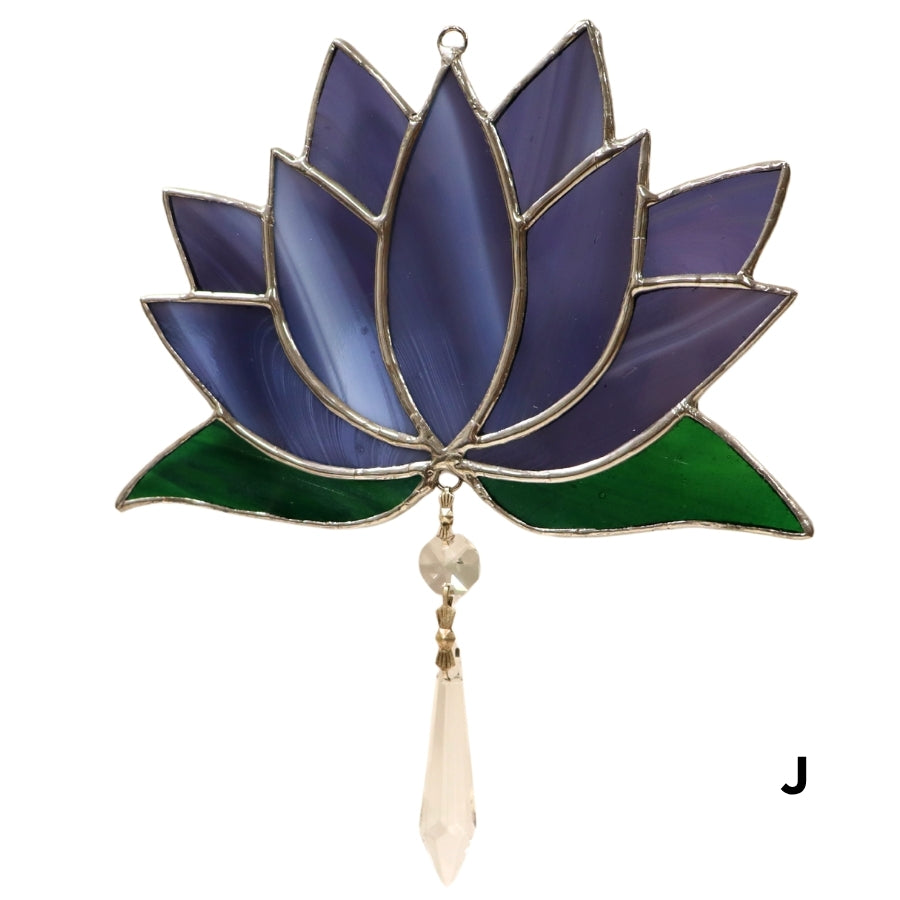 Stained Glass Lotus Flowers