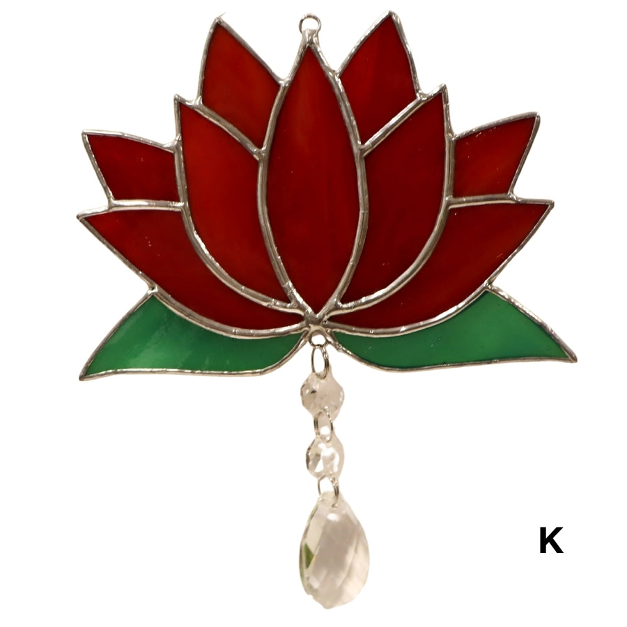 Stained Glass Lotus Flowers