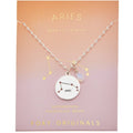 Stargazer Astrology Charm Necklace - Silver