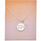 Stargazer Astrology Charm Necklace - Silver