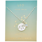 Stargazer Astrology Charm Necklace - Silver