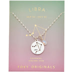 Stargazer Astrology Charm Necklace - Silver