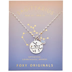 Stargazer Astrology Charm Necklace - Silver