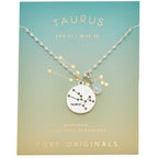 Stargazer Astrology Charm Necklace - Silver