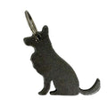 Porte-clés en acier - Chien