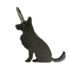 Porte-clés en acier - Chien