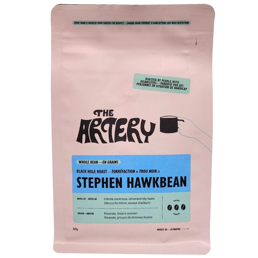 Stephen Hawkbean Dark Roast Coffee Beans 227g