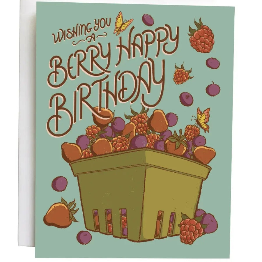 Berry Happy Birthday Card