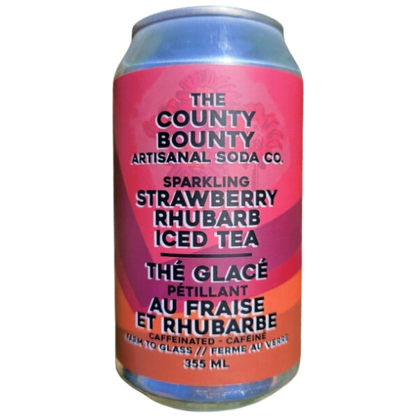 Strawberry Rubarb Iced Tea by The County Bounty At Maker House Co.