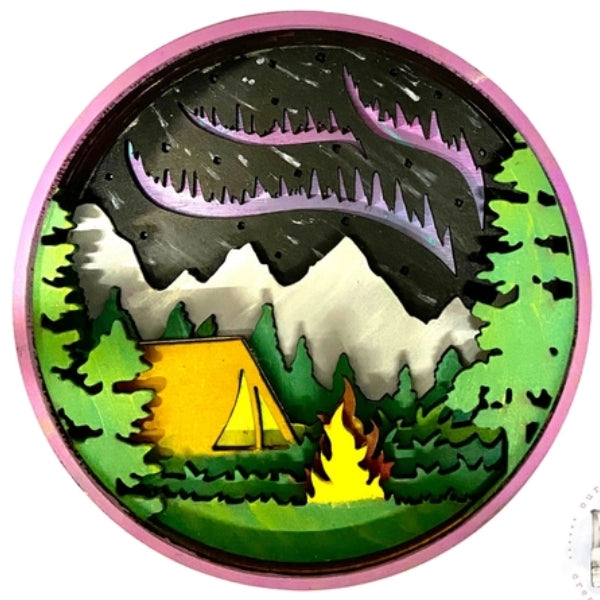 Paint By Layer Shadow Box DIY Kit - Summer Nights