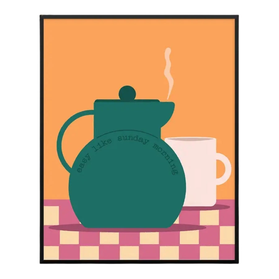 Sunday Morning Art Print (8" x 10")