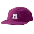 Surf Hat - Deep Lilac w/Lil White Bear