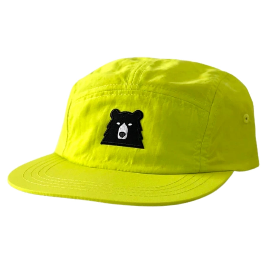 Surf Hat - Neon Yellow w/Lil Black Bear