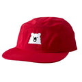 Surf Hat - Red w/Lil White Bear