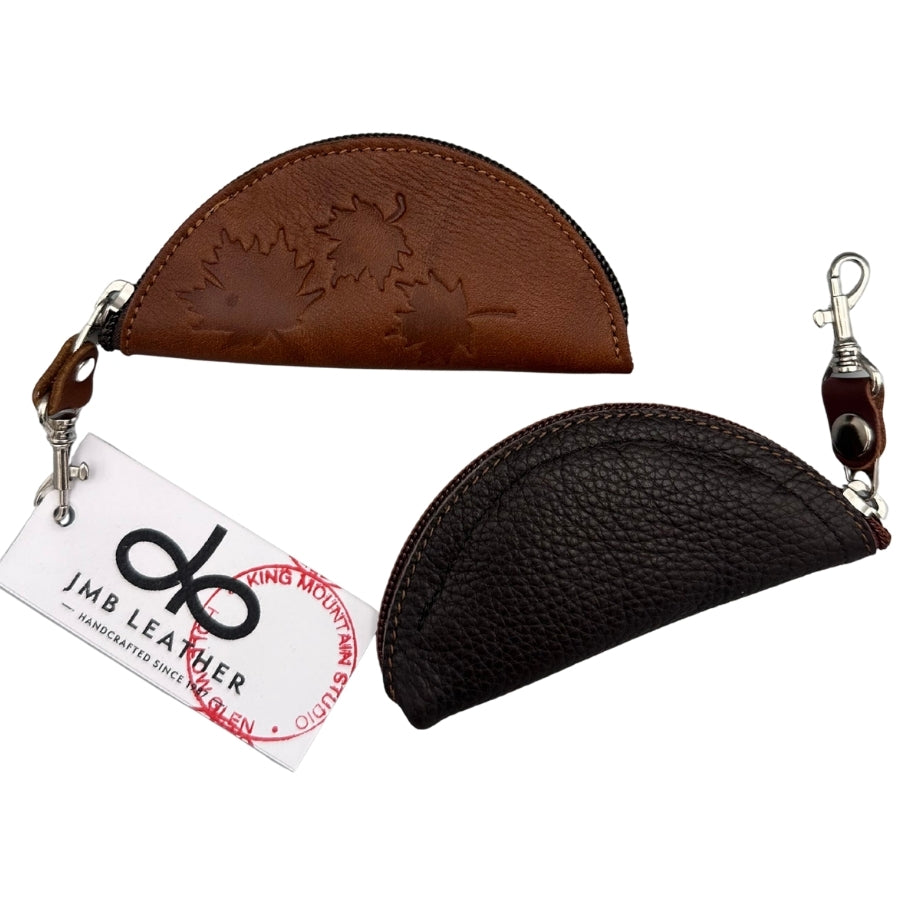 Taco Leather Coin Pouch