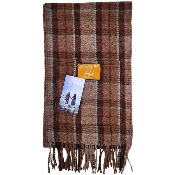 Tartan Pocket Scarf - Outlander Mackenzie