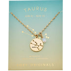 Stargazer Astrology Charm Necklace - Silver