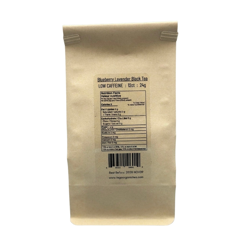 Organic Blueberry Lavender - Tea Bags