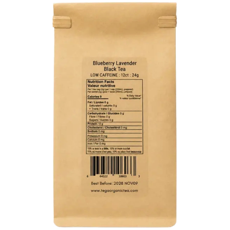 Organic Blueberry Lavender - Tea Bags