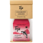 Organic Cranberry Ginger Herbal - Tea Bags