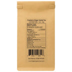 Organic Cranberry Ginger Herbal - Tea Bags