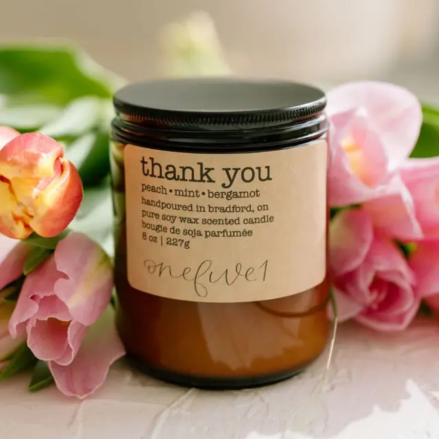 Thank You Soy Wax Candle
