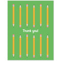 Thank You Pencils Card