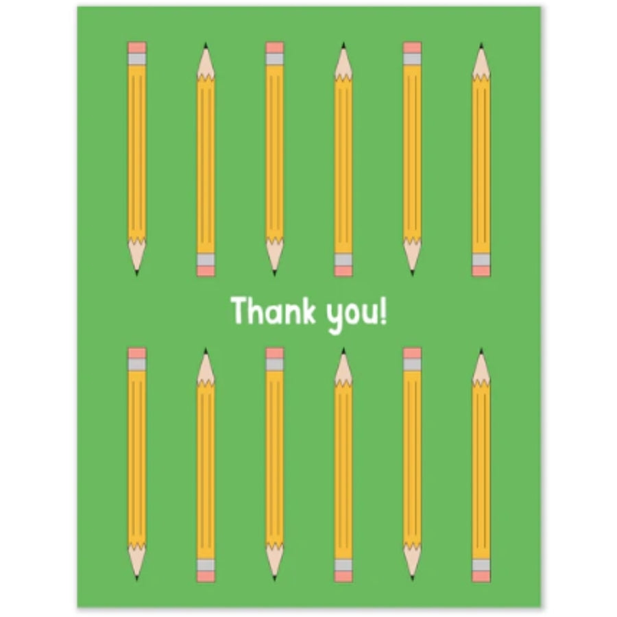 Thank You Pencils Card