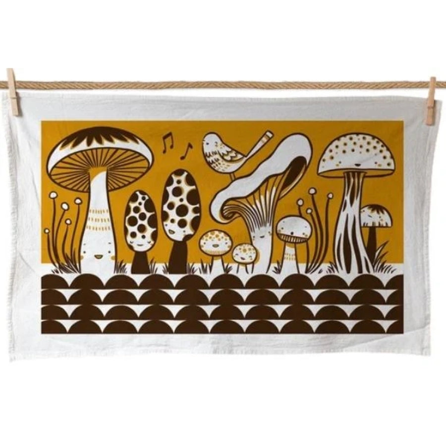 The Fabulous Fungus Among Us Tea Towel