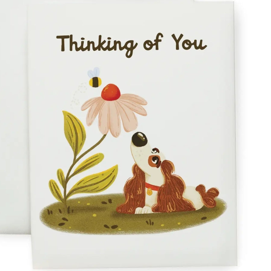 Thinking Of You Dog Card