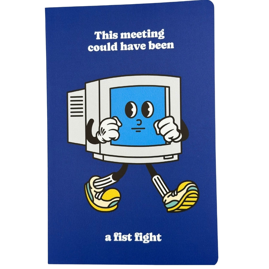 Meeting Fist Fight Notebook