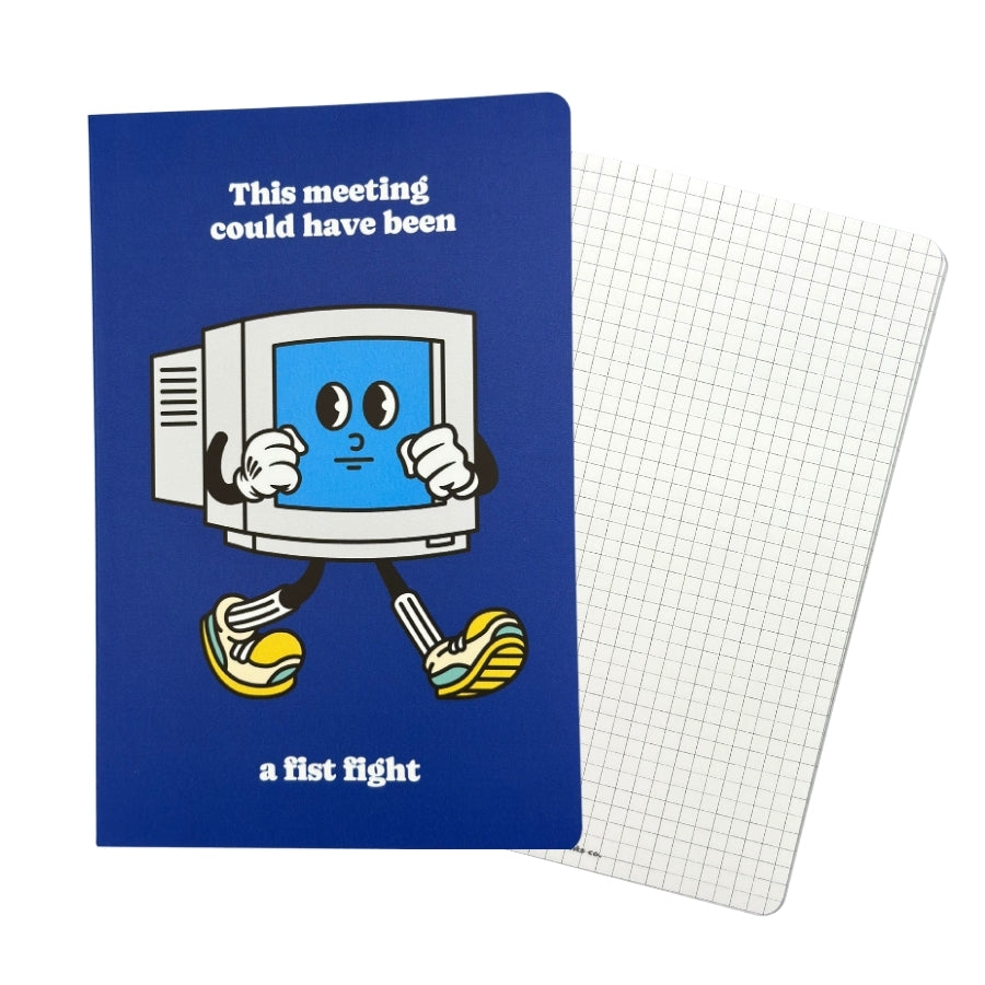 Meeting Fist Fight Notebook