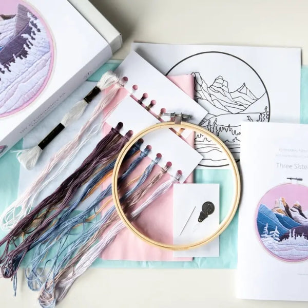 Three Sisters Embroidery DIY Kit
