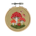 Toadstools Cross Stitch DIY Kit